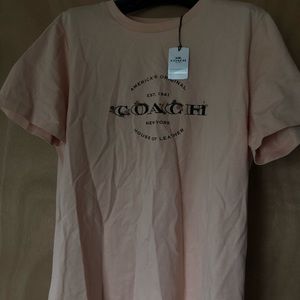 Coach embroidered T-shirt
